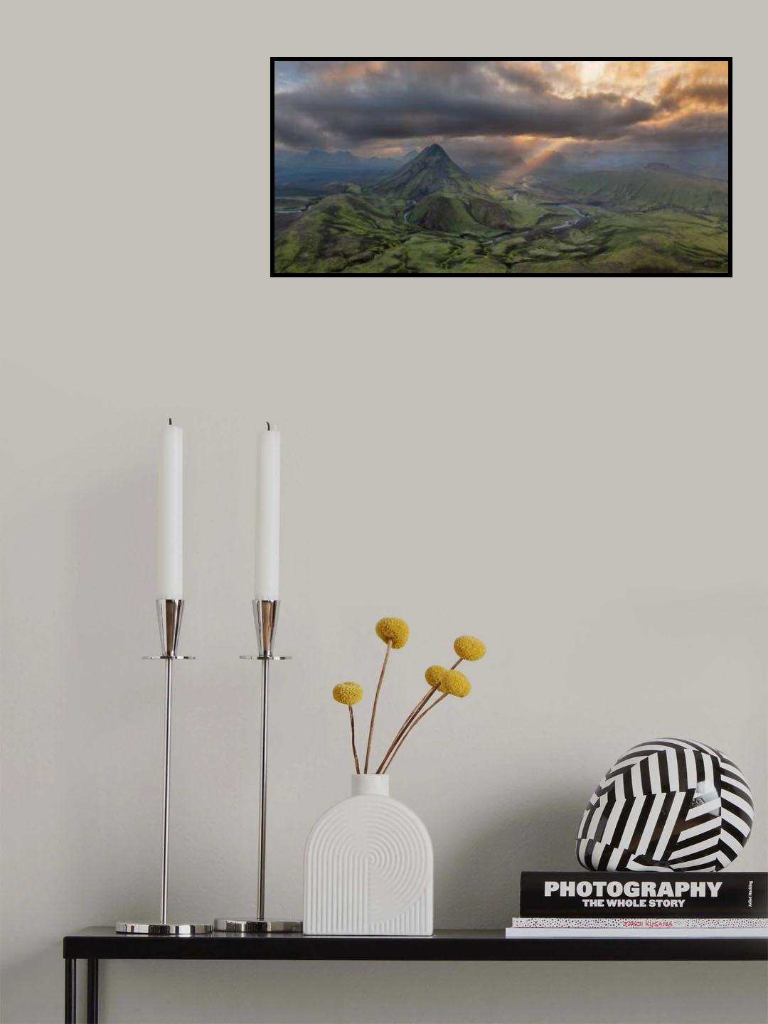 Highland Landscape Poster och Canvastavla