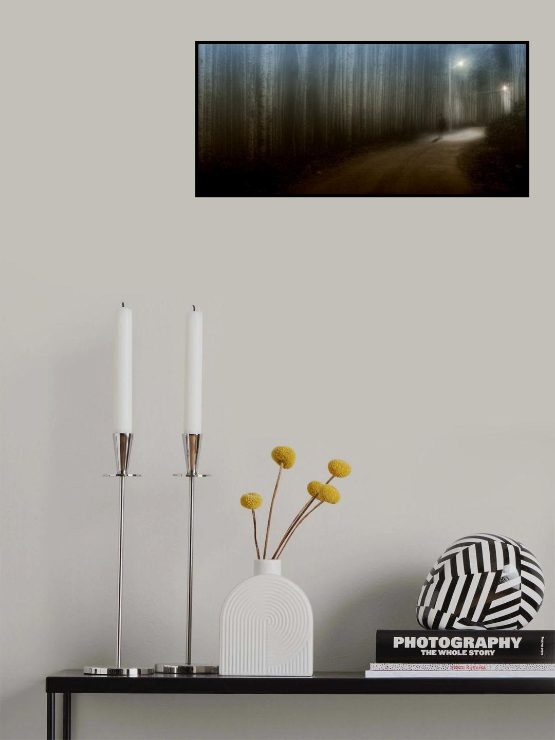 Countryside evening mood: Going home Poster och Canvastavla