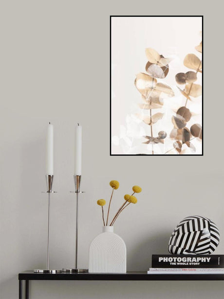 Eucalyptus Creative Gold 01 Poster och Canvastavla