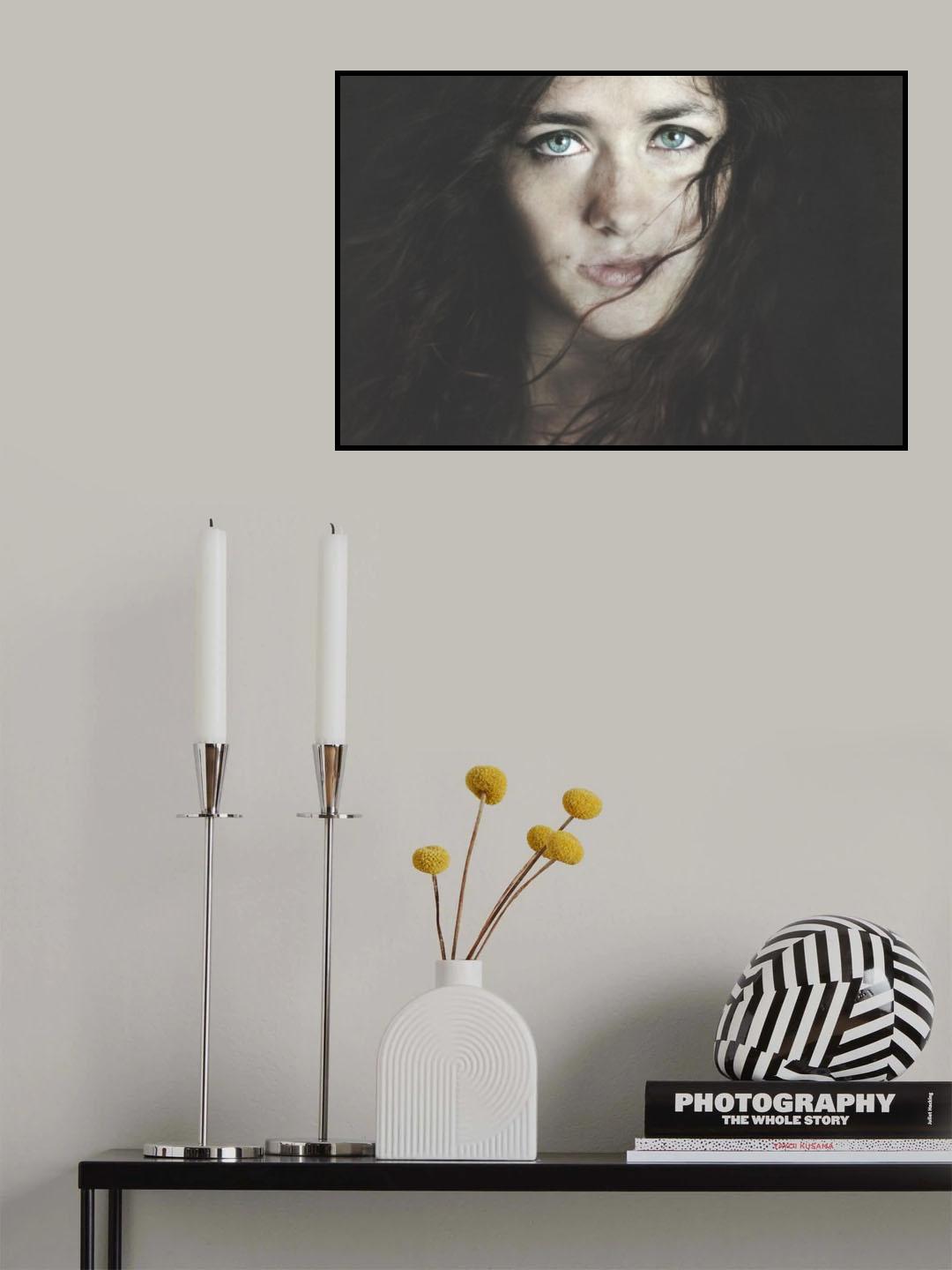 The eyes Poster och Canvastavla