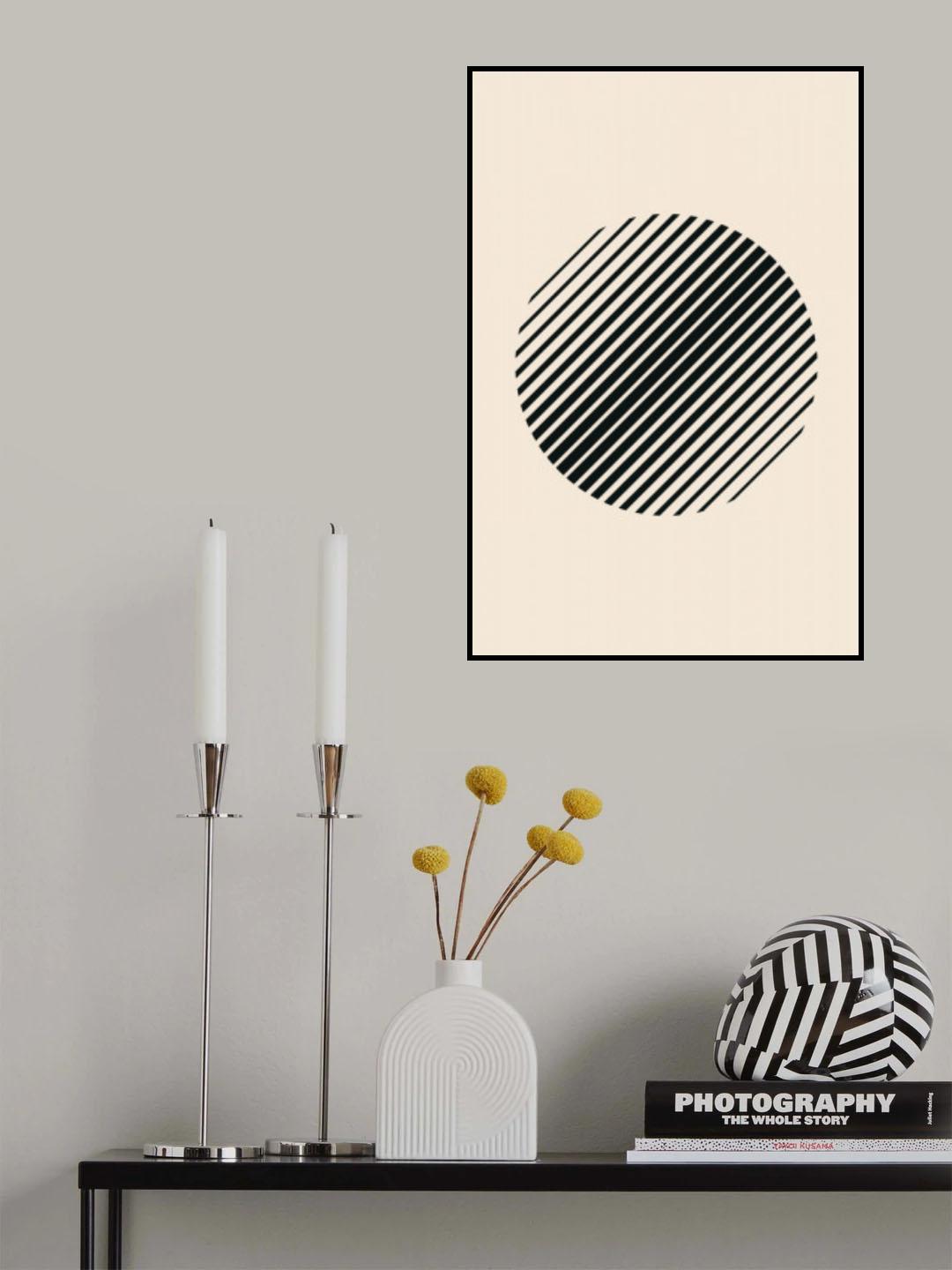 Boho Minimal Shape #3 Poster och Canvastavla