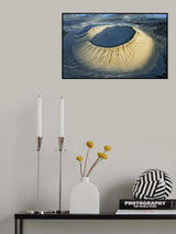Hverfjall volcano crater Poster och Canvastavla