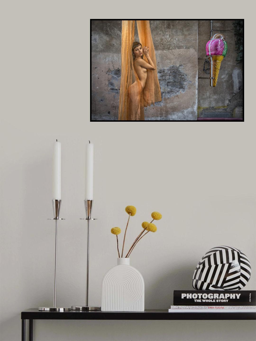 About Temptation Poster och Canvastavla