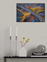 Above the Colorful River Poster och Canvastavla