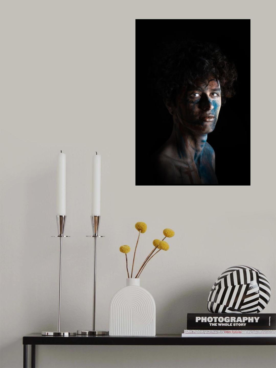 Without black, no color has any depth. Poster och Canvastavla