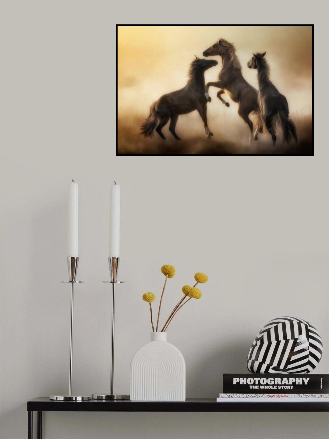 Show your courage, destiny’s time is here.... Poster och Canvastavla