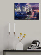 Light Trail Poster och Canvastavla