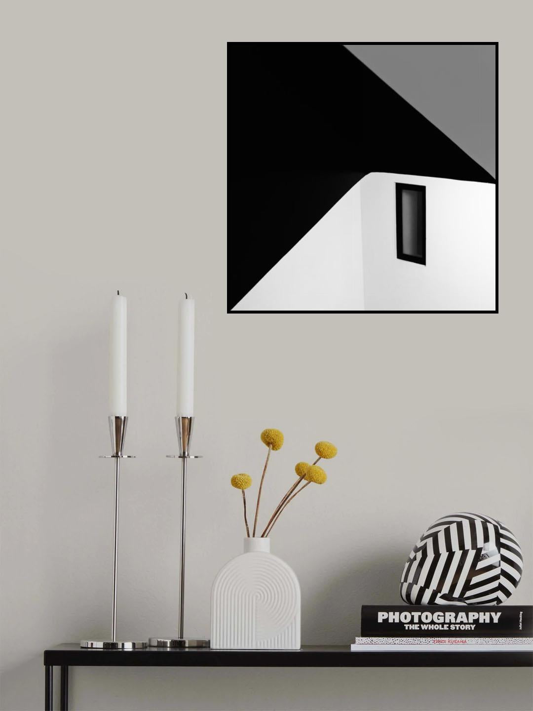 BLACK WINDOW Poster och Canvastavla