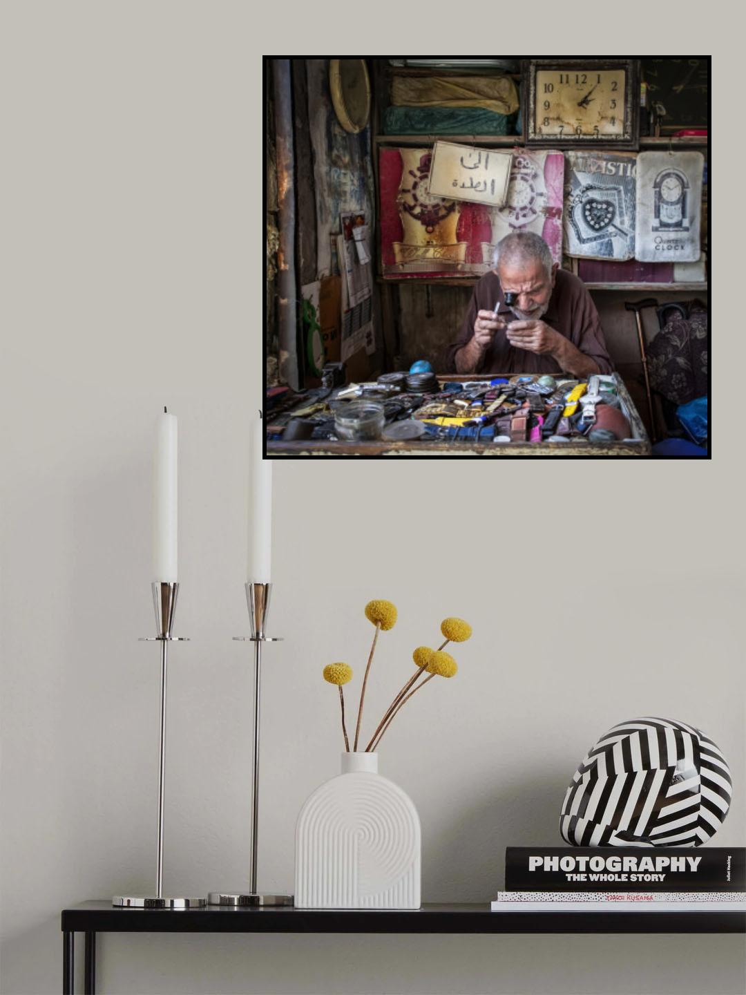 Watch repairman Poster och Canvastavla