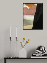 Landscape Abstract Shape Study Poster och Canvastavla