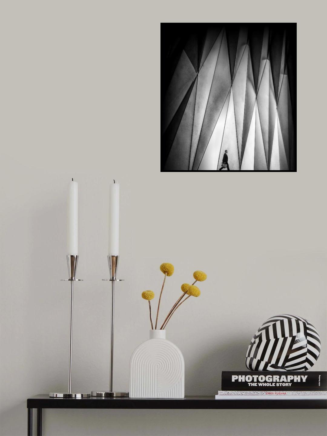 Walking home Poster och Canvastavla