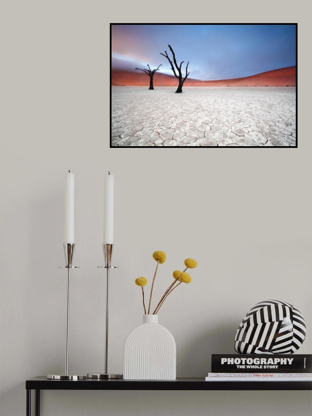 Mist over Deadvlei Poster och Canvastavla