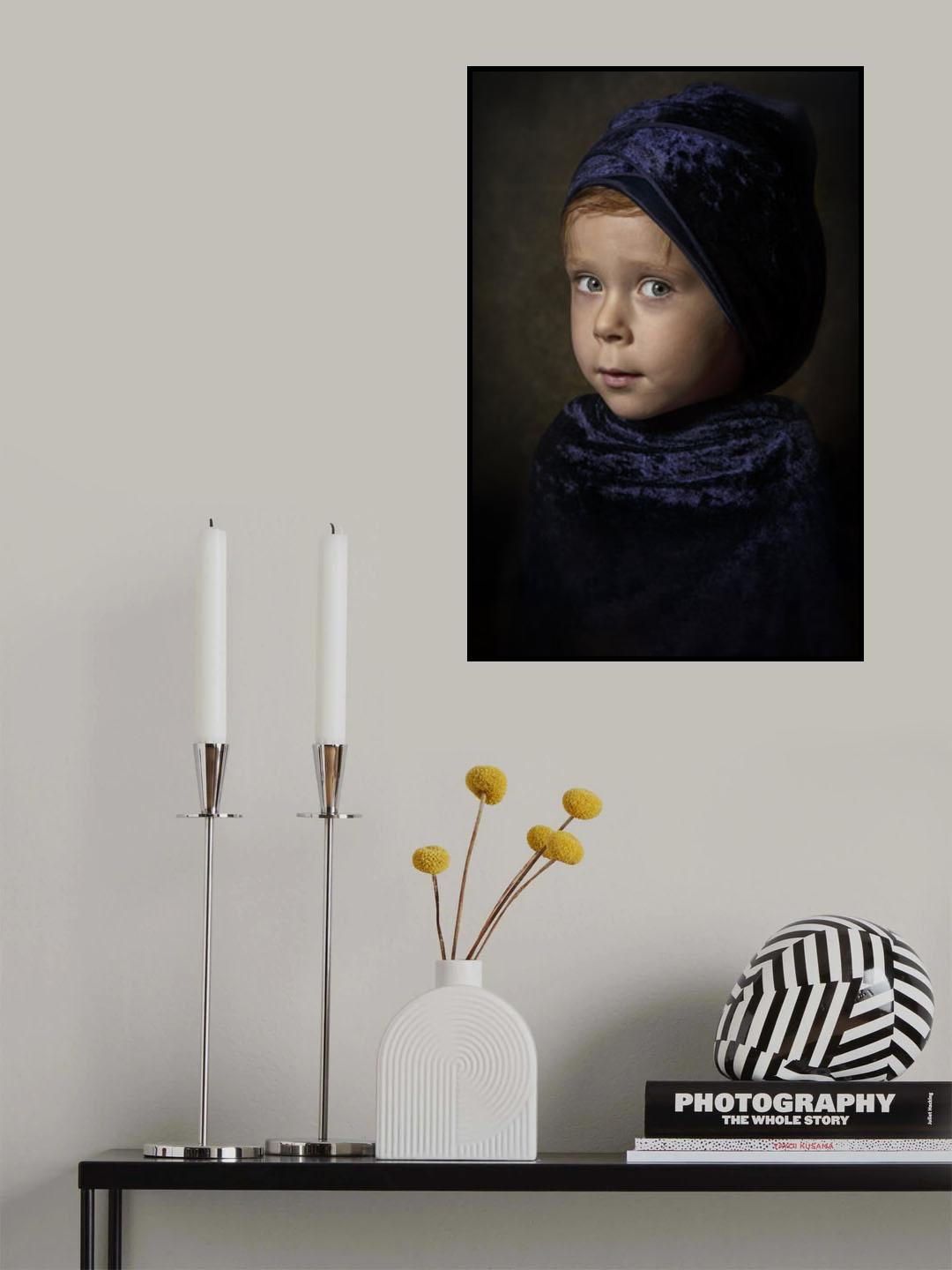 Old fashion boy Poster och Canvastavla