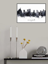 Rio de Janeiro Brazil Skyline Poster och Canvastavla