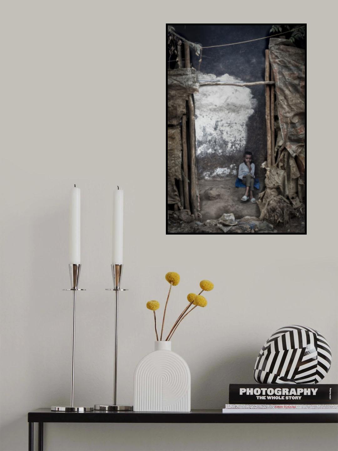 The silence of loneliness. Poster och Canvastavla