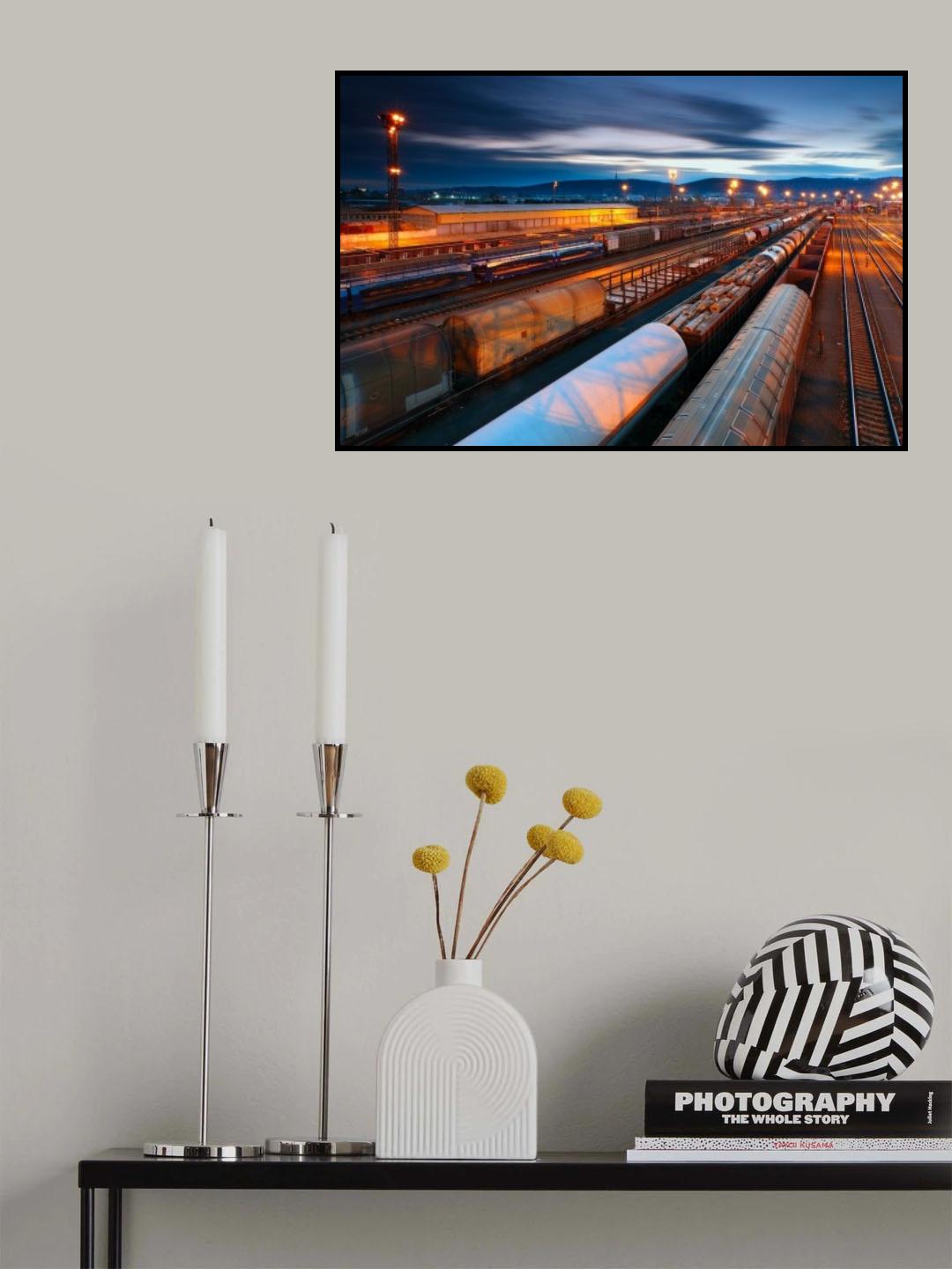 Freight station Poster och Canvastavla