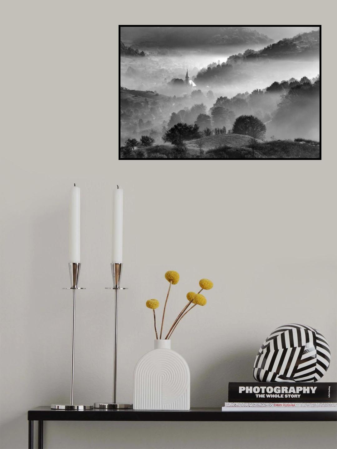 The Church of the Dream Land Poster och Canvastavla
