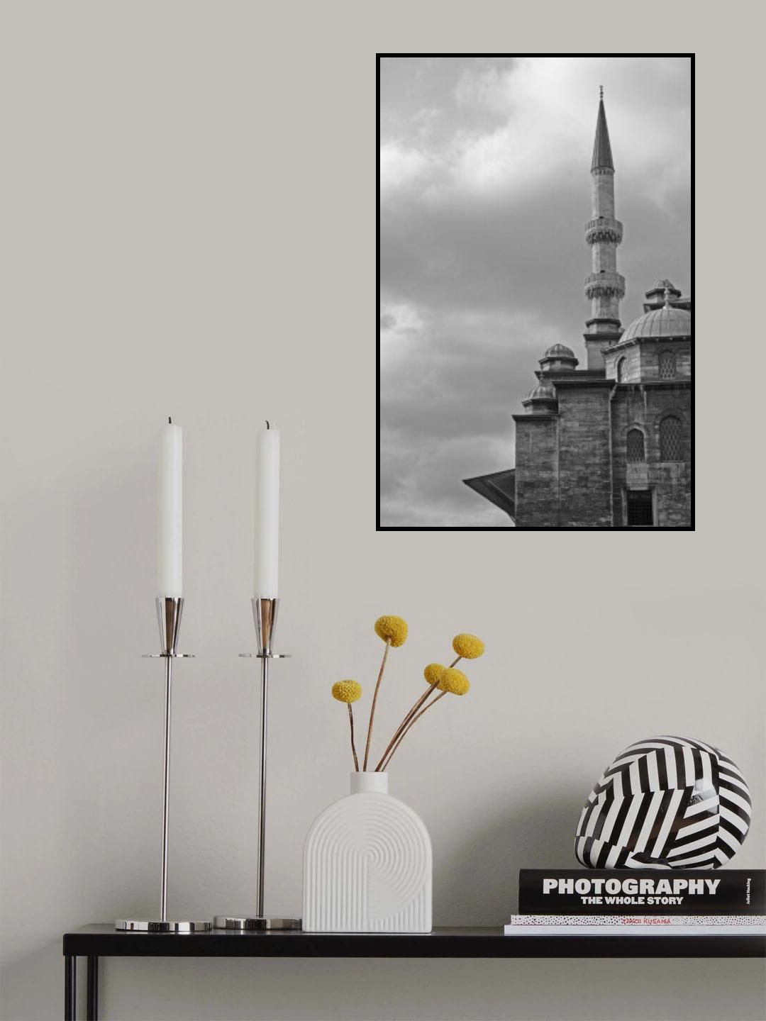 historical mosque from Istanbul, Turkey Poster och Canvastavla