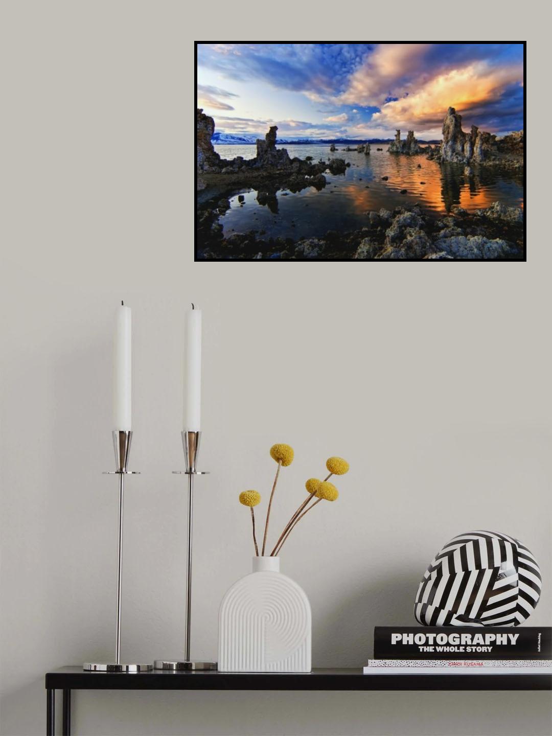 Magical Mono Lake Poster och Canvastavla