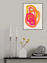 70s Spiral Poster och Canvastavla