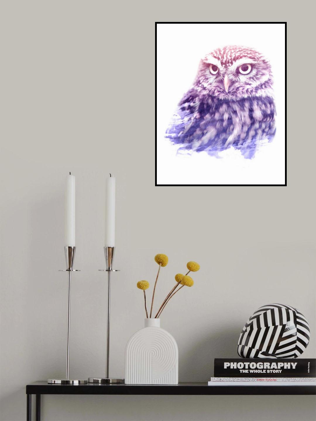 0013 Animal Watercolor Poster och Canvastavla