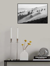 Flowing Fog Poster och Canvastavla