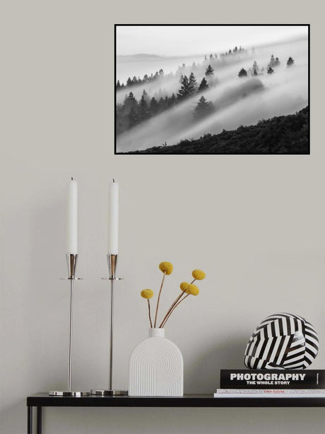 Flowing Fog Poster och Canvastavla