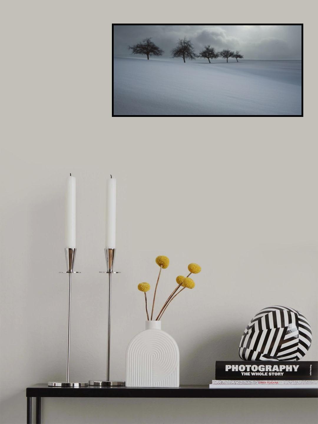 Schneeschauer Poster och Canvastavla