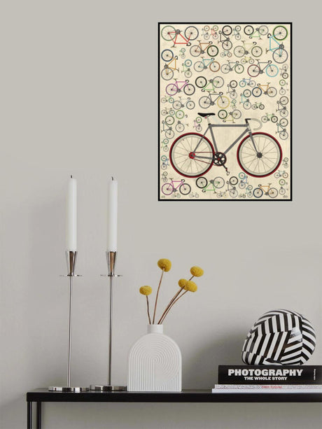 Fixie Bicycles Poster och Canvastavla