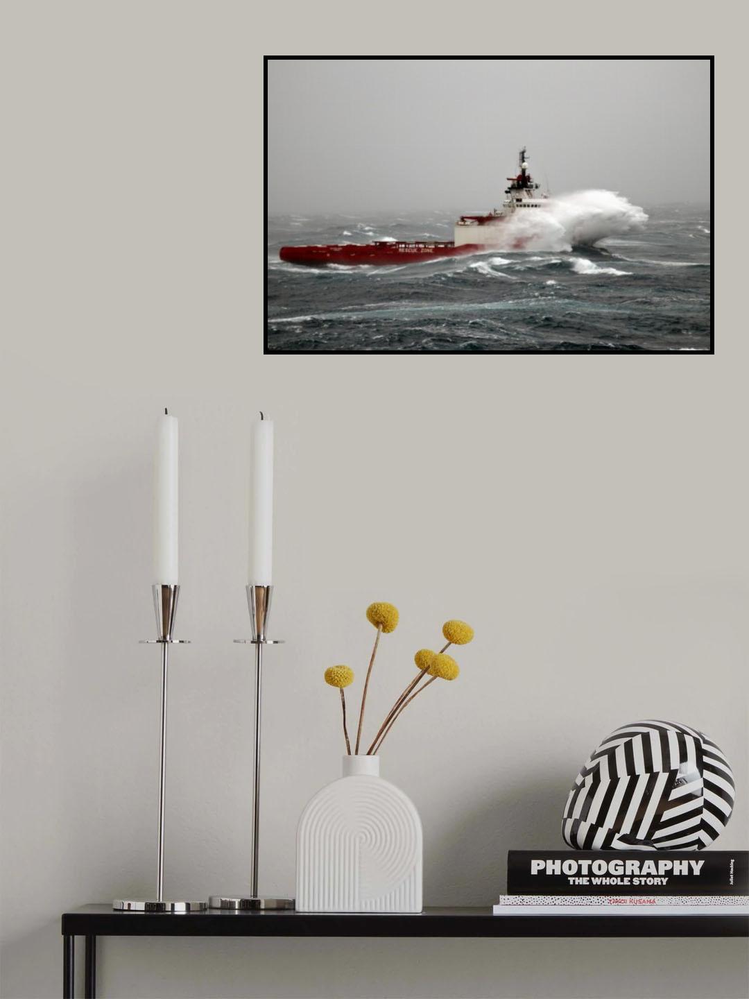 Ocean King Poster och Canvastavla