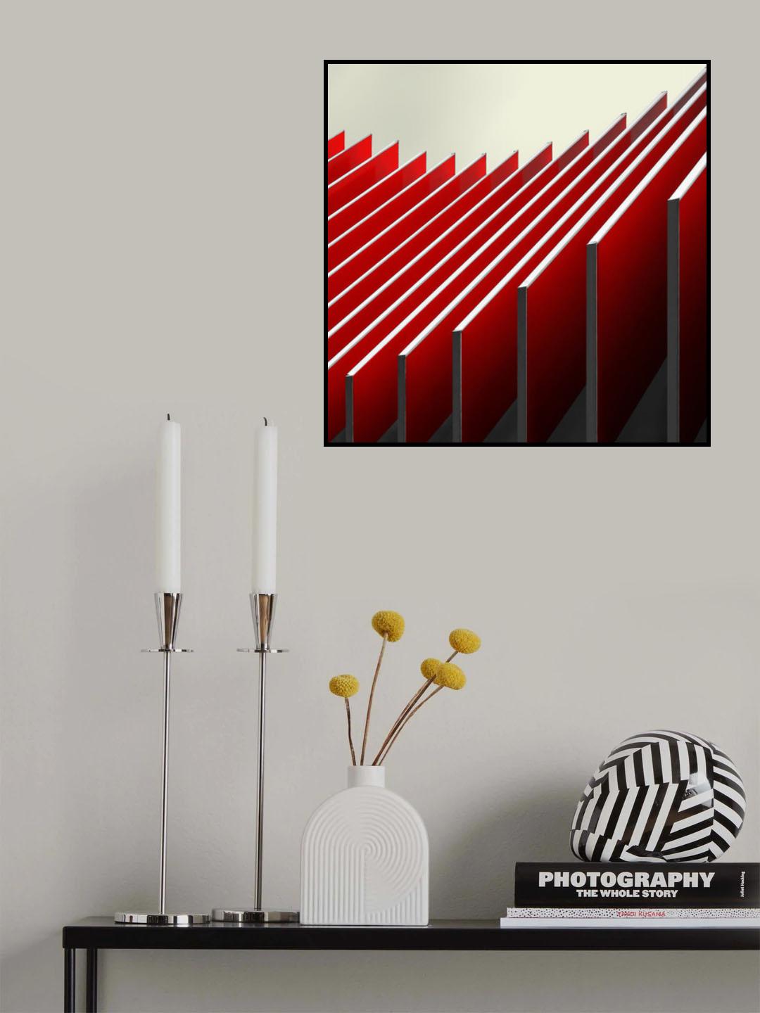 swinging plates Poster och Canvastavla