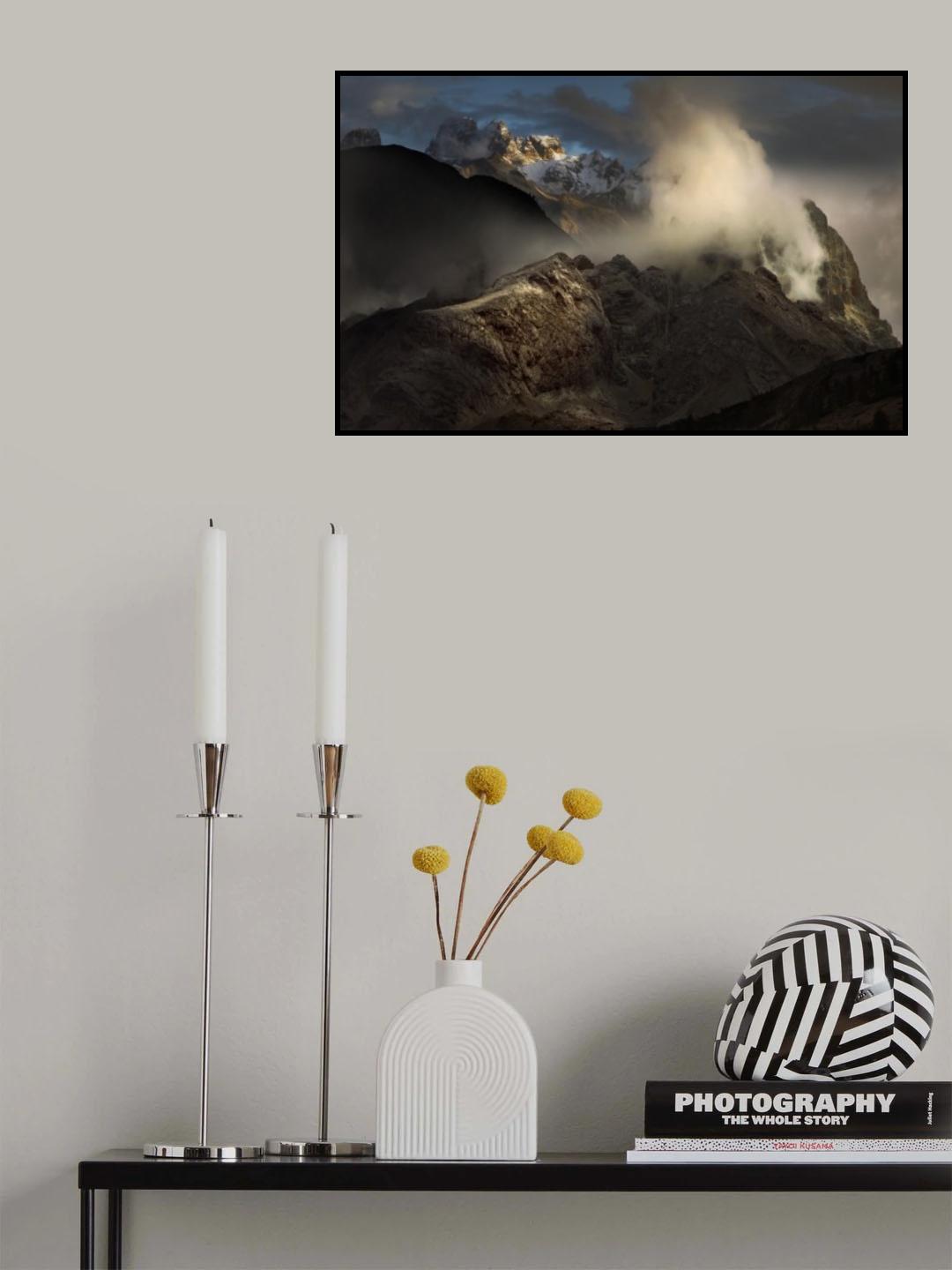 Magic light Poster och Canvastavla