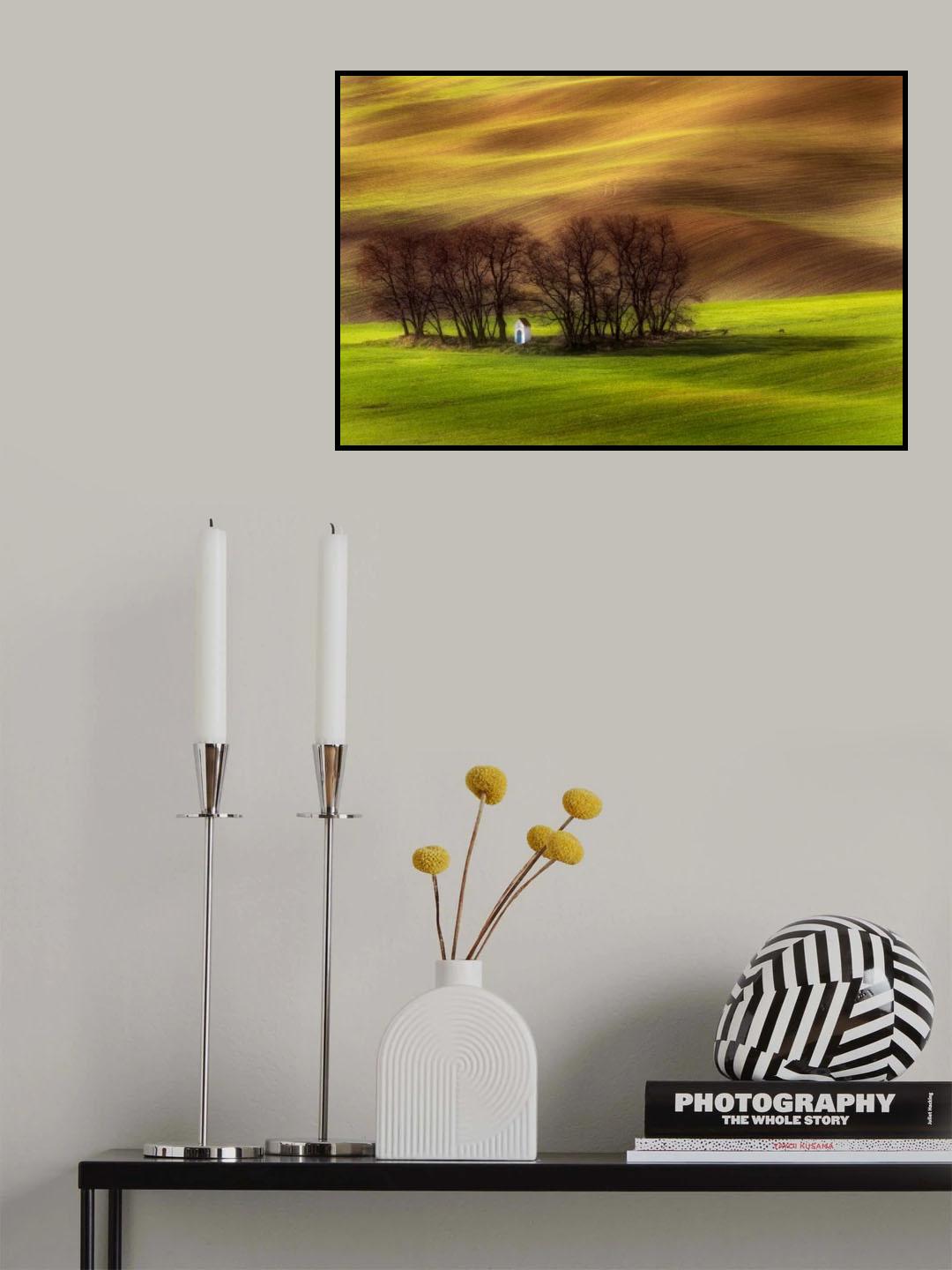 spring chapel Poster och Canvastavla