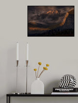 As the clouds started to move Poster och Canvastavla