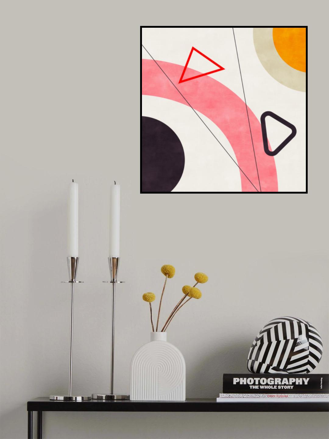 Mid Bauhaus Geometry 5 Poster och Canvastavla