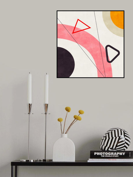 Mid Bauhaus Geometry 5 Poster och Canvastavla