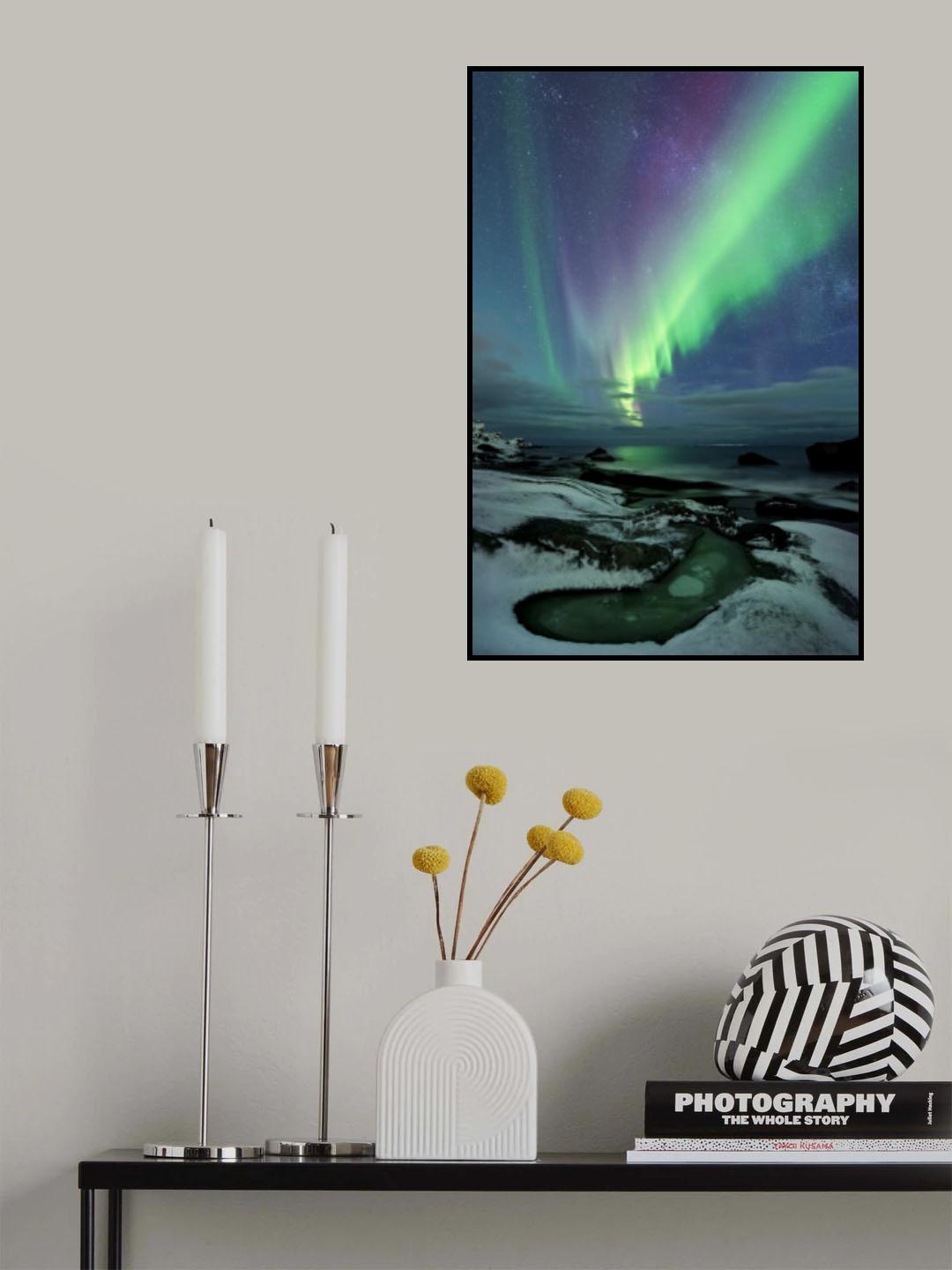 Green Fairy Poster och Canvastavla