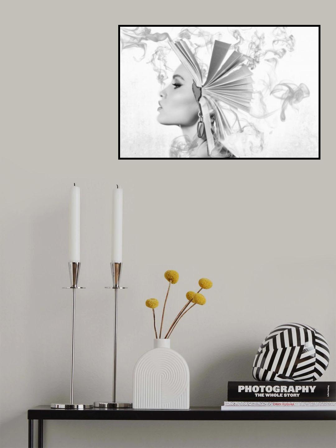 Strange book Poster och Canvastavla