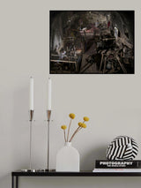 Traditional woven fabric Poster och Canvastavla