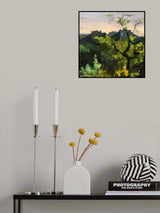 Green Landscape Poster och Canvastavla
