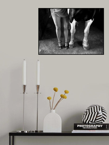 to cool one's heels Poster och Canvastavla