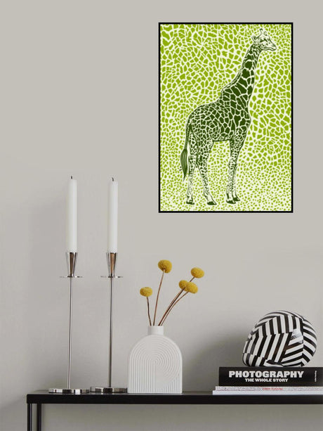 The Majestic Giraffe Poster och Canvastavla