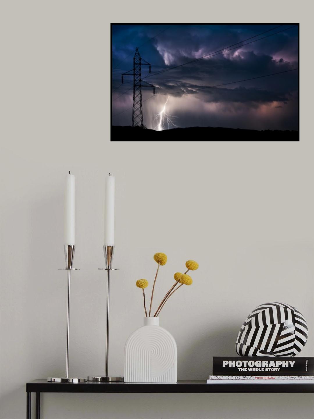 power Poster och Canvastavla