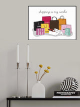 Shopping Cardio Poster och Canvastavla