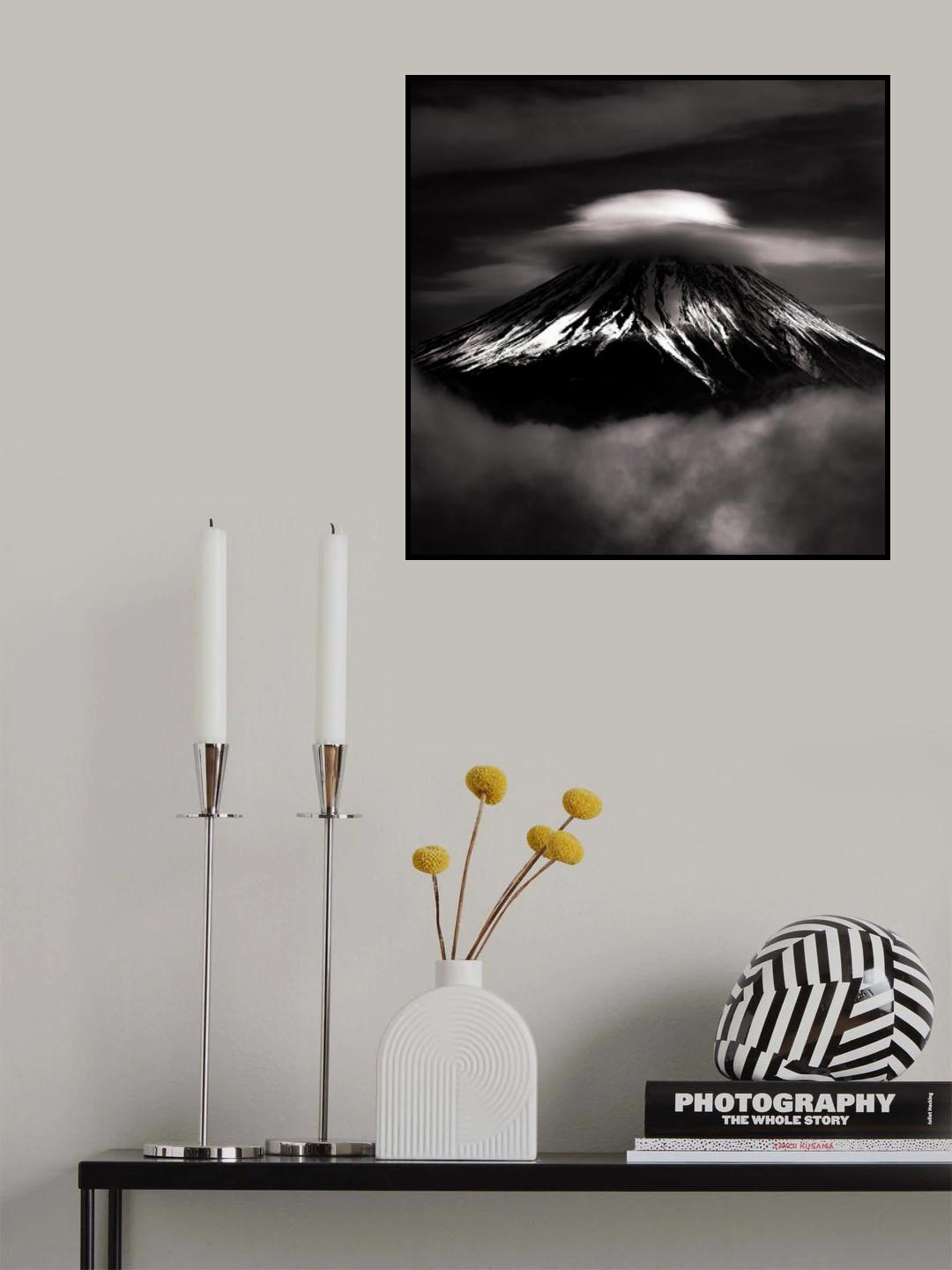 The last Fujiyama in Heisei Poster och Canvastavla