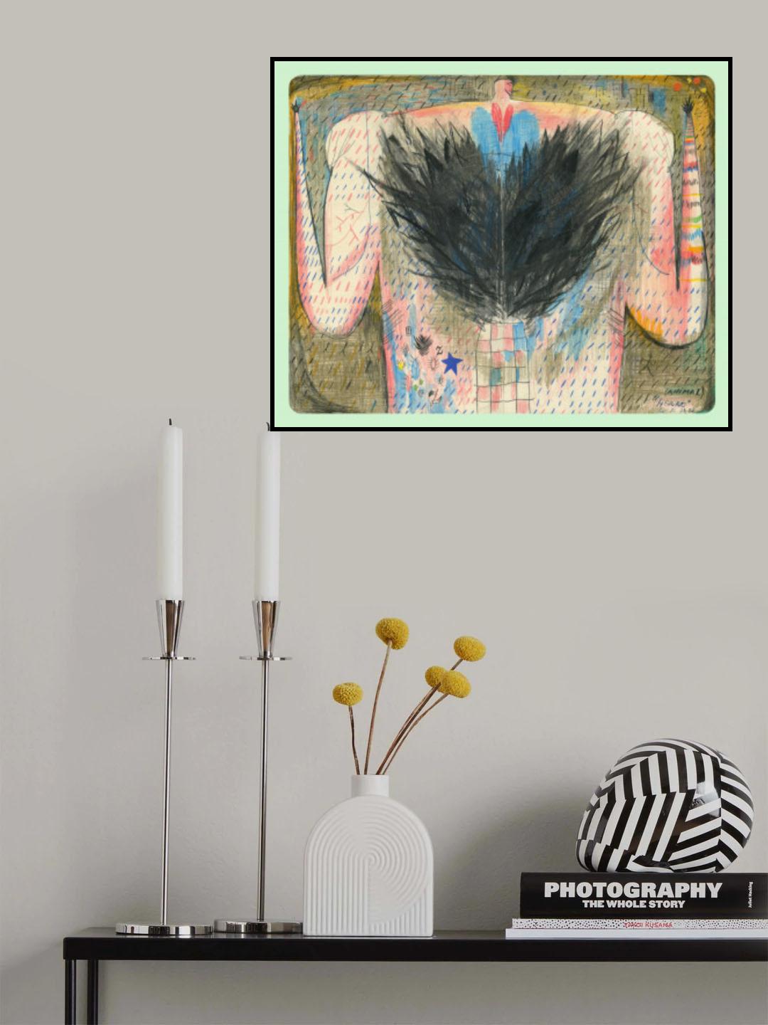 Animal Heart. Poster och Canvastavla