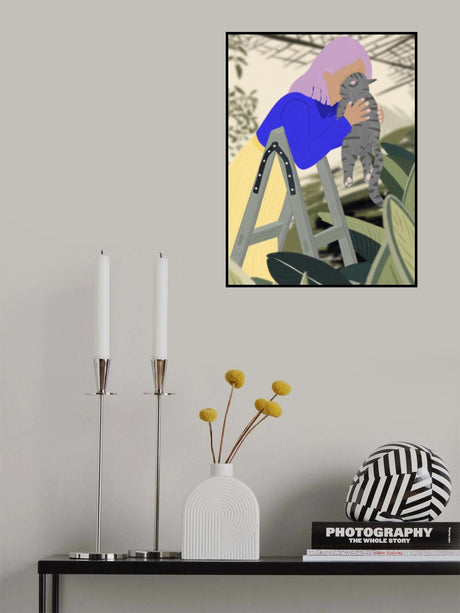 Hi Kitty, I love you! Poster och Canvastavla