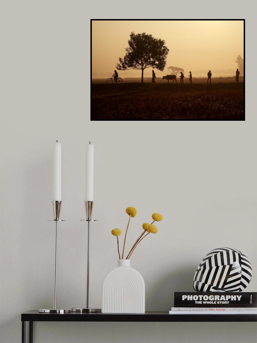 Beginning of the day Poster och Canvastavla