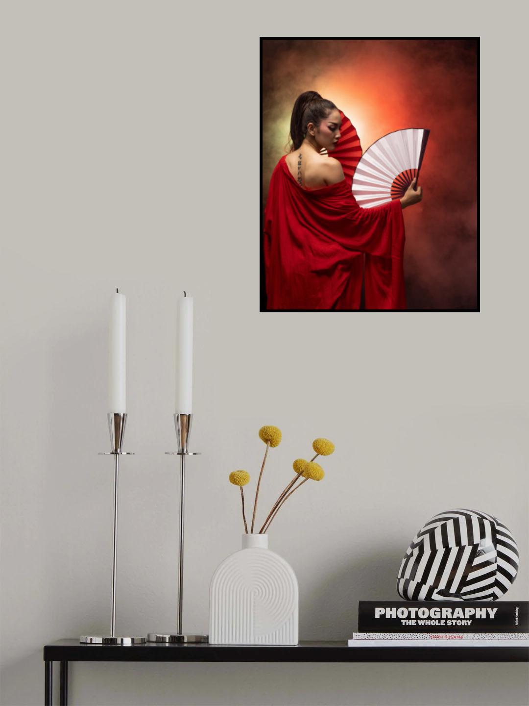 Geisha Poster och Canvastavla