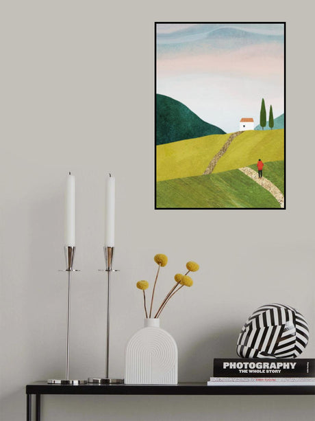 Walking Home Poster och Canvastavla